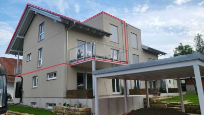 4,5-Zi.-Maisonette-Wohnung E-Klasse A+, 2 Balkone, PV-Anlage, bezugsfertig, Besicht. 28./29.09.