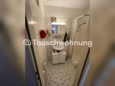 Tauschwohnung: 1 Zimmer Wohnung schön geschnitten mit Balkon