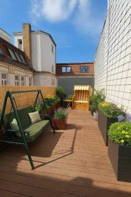 Stilvolle Terrassenwohnung in direkter City-Lage, WG-geeignet