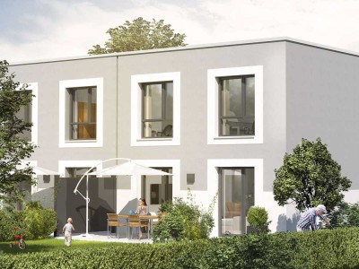 Ihr neues Zuhause: Modernes Reihenhaus mit Garten nahe Frankfurt