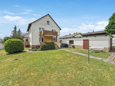 5-6 Zimmer und viele Möglichkeiten: Ein- Zweifamilienhaus in Laubach-Ruppertsburg
