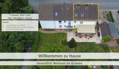 Gemütlich Wohnen im Grünen – 1 ZKB