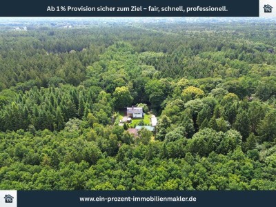Natur, Ruhe & Gestaltungsspielraum – Teilsaniertes Waldhaus in einzigartiger Lage bei Weddingstedt