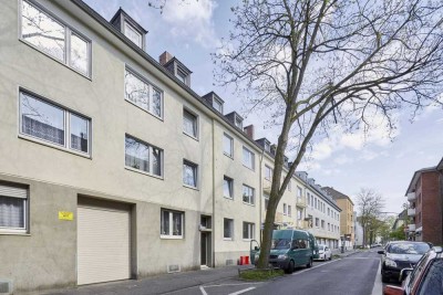 Gemütliche 2-Zimmer-Wohnung mit Balkon in verkehrsberuhigter Einbahnstraße