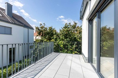Sofort bezugsfreier Neubau: 3-Zimmer-Wohnung mit Balkon