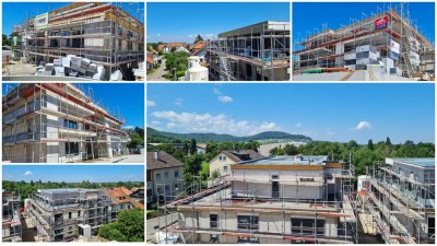 Wohnen im Grünen und doch zentrumsnah mit Blick auf den Aichelberg , 3 ZW Neubau in Bad Boll