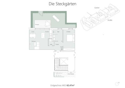 Die Steckgärten - Wohnung A2
