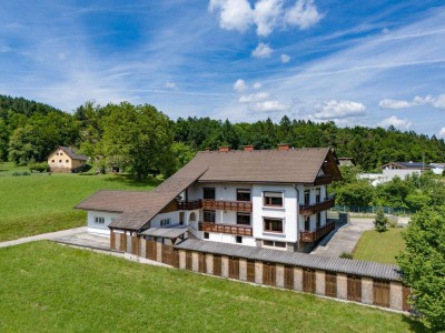 Schöne 4 Zi 100m² Gartenwohnung mit 570m² Garten und 1 Werkstatt in Rotschitzen bei Köttmannsdorf - Stadtnähe