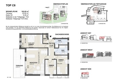 Traumhafte 4-Zimmer Dachgeschosswohnung, Neubau Erstbezug