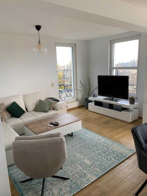 Traumhafte 2-Zimmer Maisonette-Wohnung über den Dächern von Neuss