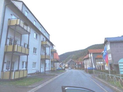 Schöne 1- Raum-Wohnung mit Balkon in Unterweißbach