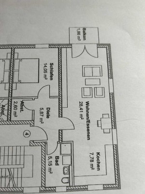 Moderne 2-Zimmer Wohnung mit Balkon in Saal an der Donau