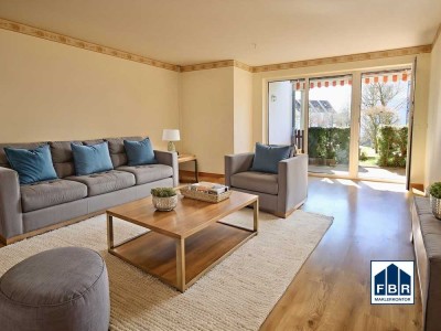 Moderne Erdgeschosswohnung mit sonniger Terrasse