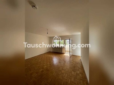 Tauschwohnung: 1-Zimmer-Wohnung mit Balkon und Garage am Rotkreuzplatz