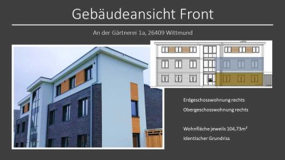 Exklusive Neubauwohnung in Wittmund