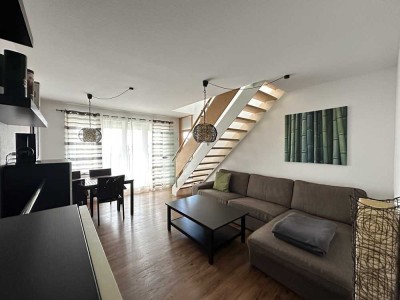 Charmante 3-Zimmer-Maisonette-Wohnung mit Balkon und Tiefgarage –