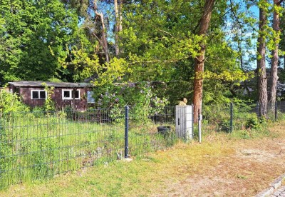 Reserviert: 557qm großes Baugrundstück mit Sommerhäuschen / Tiny House
