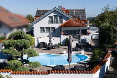 Verstecktes Juwel in Ölbronn - stilvolle Villa mit Pool & modernster Technik - Provisionsfrei für de