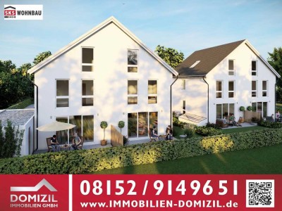 AUSBAUHAUS: Moderne Doppelhaushäfte (DHH 1) in herrlicher Lage! KfW 40