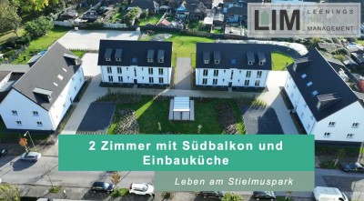 Ein Quartier, das begeistert - LEBEN AM STIELMUSPARK- Sonnenbalkon und traumhafte Küche