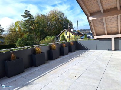 Stil &amp; Flair - Top 4-ZI-Dachterrassen-Wohnung - Neubau am Stadtrand von Salzburg