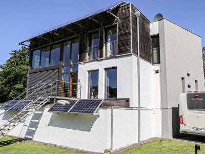 Moderne Villa im Bauhausstil mit direktem Fördeblick in Heikendorf-Kitzeberg