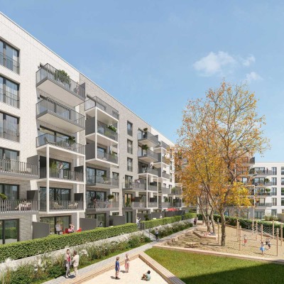 NEUBAU/ERSTBEZUG - Großzügige 3-Zimmer-Wohnung in zentraler Lage
