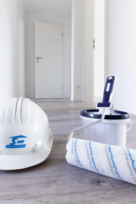 Erstbezug nach Sanierung! Hier entsteht eine moderne 3-Raum Wohnung mit Aufzug und Balkon.