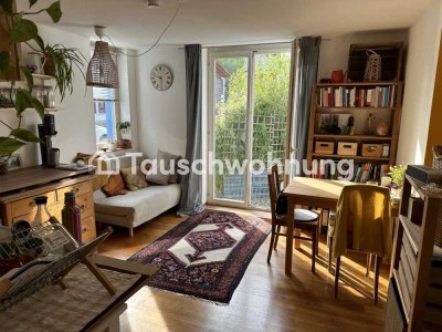 Tauschwohnung: 1-Zimmerwohnung in Au gegen Haus oder große Wohnung