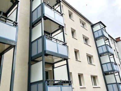 Frisch sanierte 2-Raum-Wohnung mit ebenerdiger Dusche