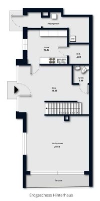 Familienfreundliche Maisonettewohnung mit 2 Etagen, Garten, Terrasse & Balkon