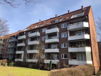 Wandsbek - Dulsberg - Helle 2-Zimmer-Wohnung mit Balkon in zentraler Lage