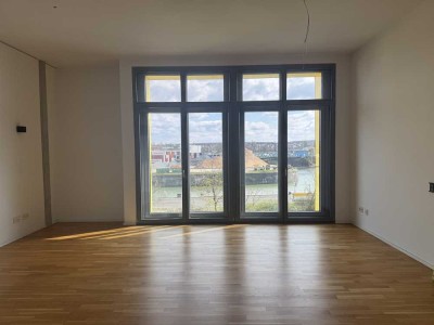 Loft mit Blick auf den Osthafen * 112qm * 2 Balkone * Einbauküche