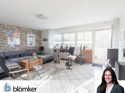Blömker! 3,5-Zimmer-Wohnung mit Balkon, Garage, Gartennutzung und Partykeller in Gladbeck-Rentfort!