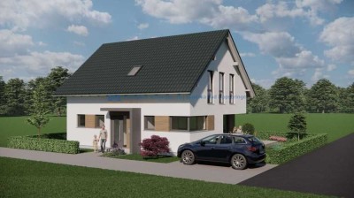 Neubau Einfamilienhaus in KfW 40 Standard mit Grundstück