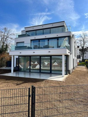 Panorama-Penthouse: Blick über ganz Gelnhausen und Kinzigtal