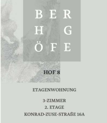 Hochwertiges Wohnen in den Berghöfen - Bilder folgen in Kürze