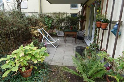 2-Zimmer-Gartenwohnung in grüner, ruhiger Lage im Glockenbachviertel, ** Reserviert **