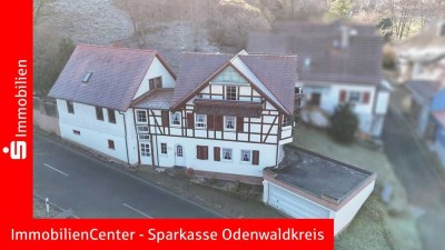 Ferienhaus oder Dauerwohnsitz - Urgemütliches Häuschen in Randlage von Reichelsheim OT Unter-Ostern