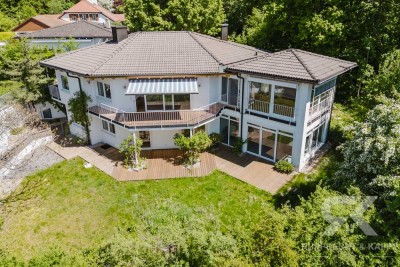 Uneinsehbare Luxus-Villa mit Panoramablick & Wellnessbereich – exklusives Wohnen in Bayreuth