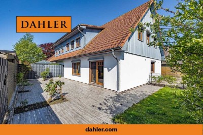 Rückzugsort mit Perspektive | Rustikale, moderne Doppelhaushälfte kurz vor Büsum