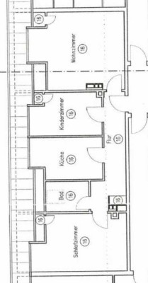 Top Lage: frisch renovierte 3-Zimmer-DG-Wohnung nahe Uni (15min zu Fuß), ideal für Studi WG / Paare