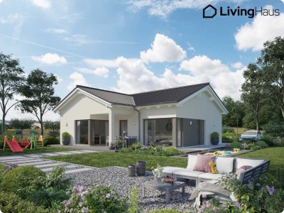 Ankommen & bleiben in Borkwalde- barrierearmer 82 m² Wohlfühl-Bungalow für einen entspannten Leb