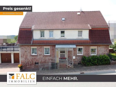 Großes 1-2 Familienhaus mit Doppelgarage in Balsbach