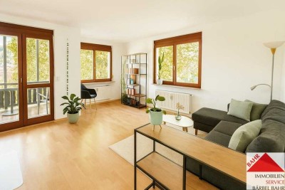 Idyllisch und gut geschnitten: 2,5-Zimmer-Wohnung mit viel Charme!