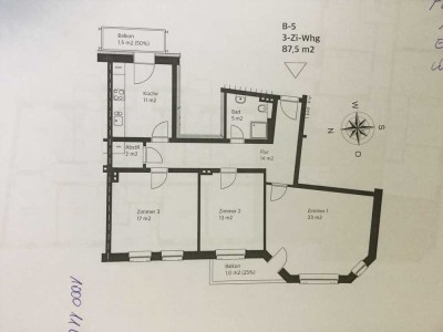 Stilvolle Kernsanierte hochwertige Wohnung