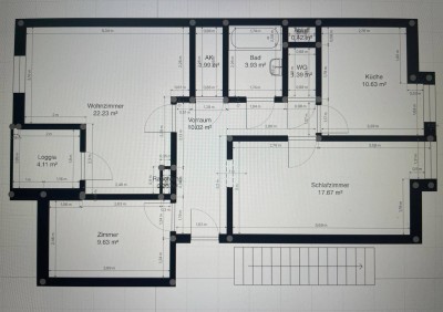 Genossenschaftswohnung 79m2