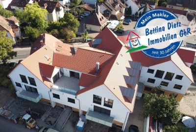 DIETZ: HAUS PAULA! 2-Zimmer-Erdgeschoss Neubauwohnung! Bis zu 2 Tiefgaragenstellplätze anmietbar!