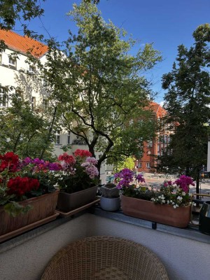 Altbau Schmuckstück 136m2 zur Zwischenmiete in Wilmersdorf