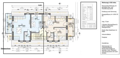 Kernsanierte schicke 2-Zimmer Wohnung mit großen Balkon in Os-Haste